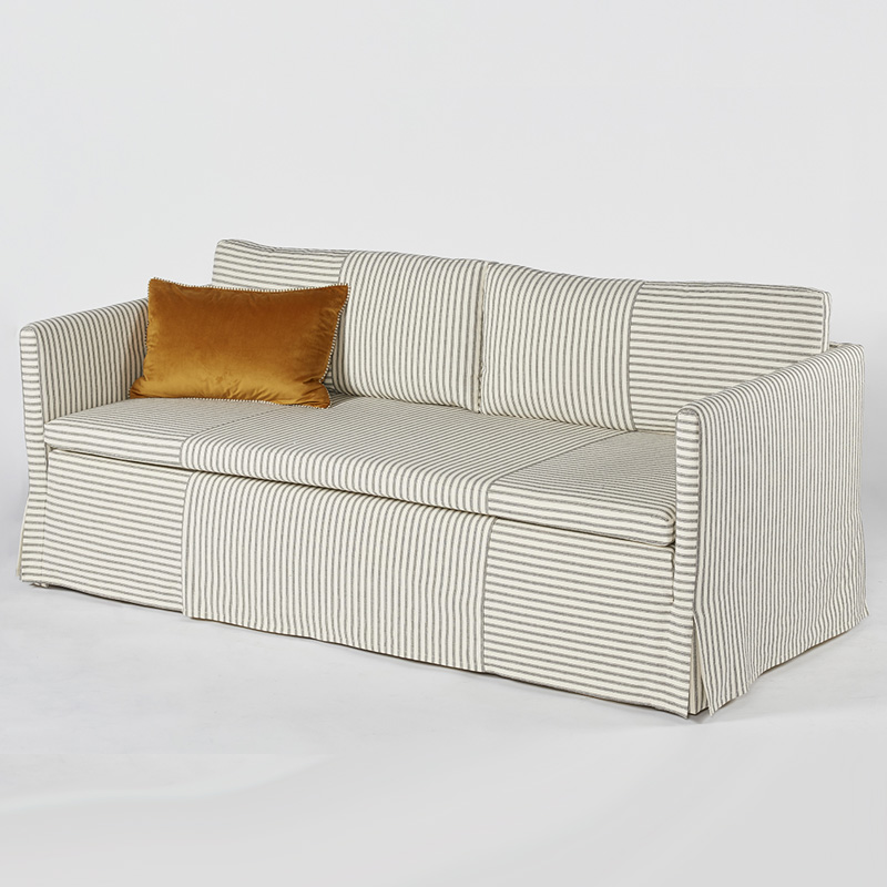 Slipcover Stripe Couch