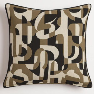 Mid Century Modern with Black piping 60 x 60